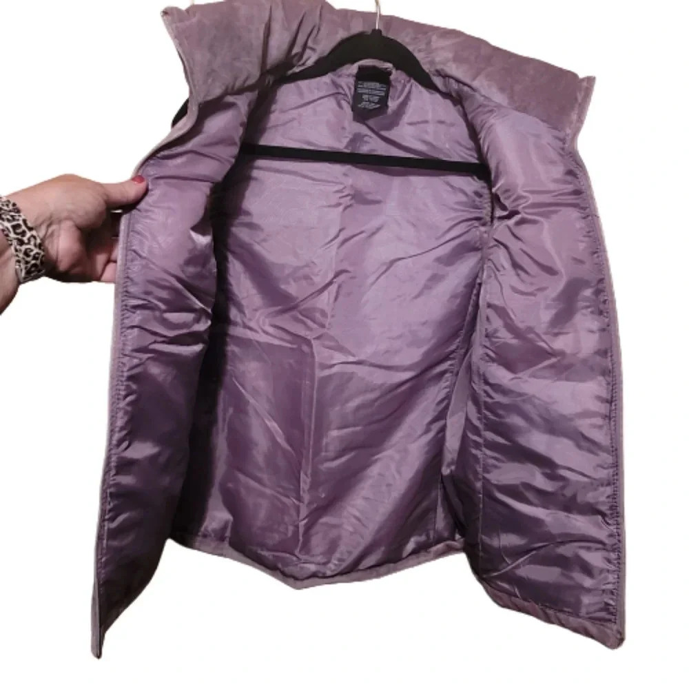 ZeroXposurLavender Velour Vest  NWT - Picture 4 of 5